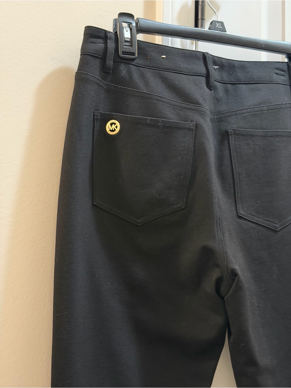 MICHAEL Michael Kors Black Straight Leg Women’s Pants Sz 10 NWOT - Picture 4 of 7